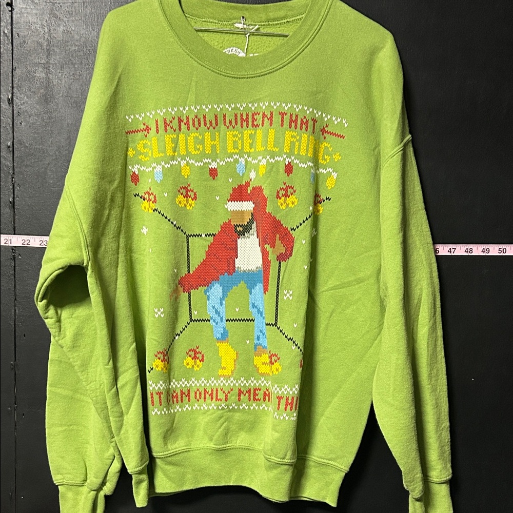Drake sleigh Bell ring crewneck